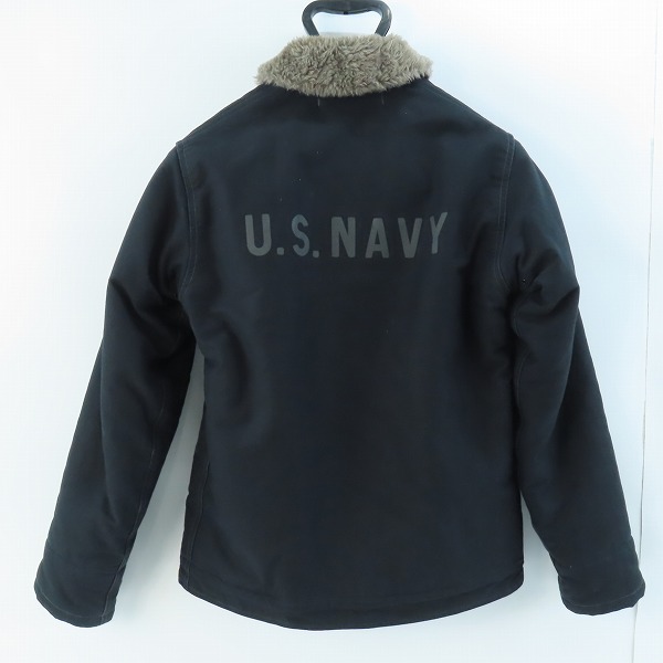 実際に弊社で買取させて頂いたBUZZ RICKSON'S/バズリクソンズ NAVY DEPARTMENT N-1 デッキジャケット BR12030/36の画像 1枚目
