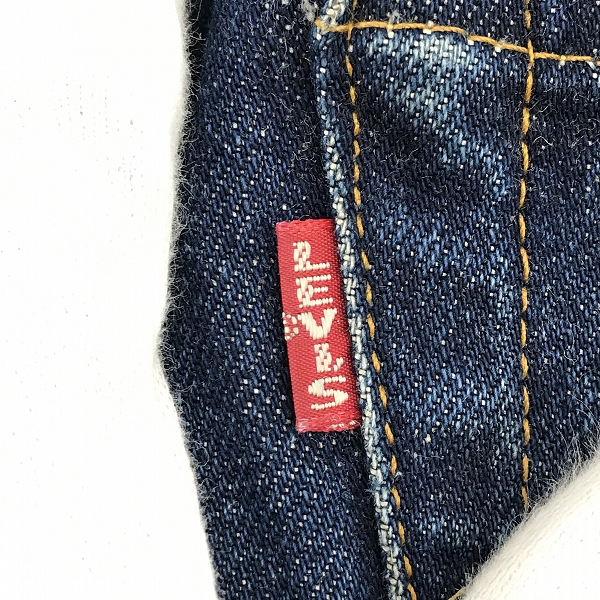実際に弊社で買取させて頂いたLEVIS/リーバイス 96年製 501XX 刻印555 バレンシア製 復刻 ビッグE デニムパンツ 501-0004 /W31 L36の画像 3枚目