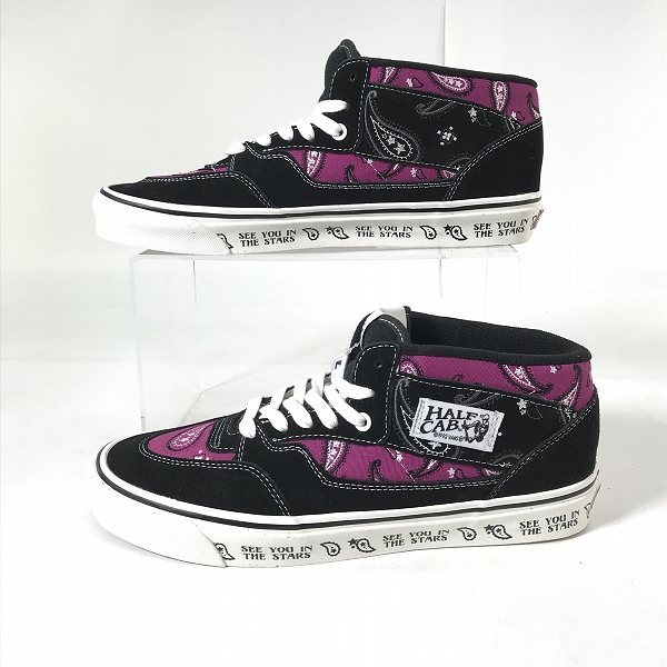 実際に弊社で買取させて頂いた【未使用】VANS/バンズ  HARF CAB 33-DX/ハーフキャブ ペイズリー柄 スニーカー 29の画像 3枚目