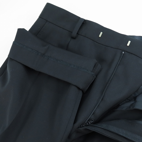 実際に弊社で買取させて頂いたWACKO MARIA/ワコマリア DORMEUIL/ドーメル テーラード ジャケット/パンツ セットアップ ブラック L/XLの画像 5枚目