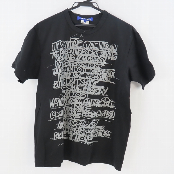 実際に弊社で買取させて頂いたJUNYA WATANABE COMME des GARCONS MAN/コムデギャルソン 21aw Slogan Print T-Shirt スローガンプリンTシャツ WH-T004/S