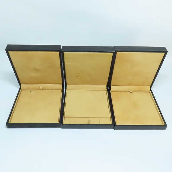 実際に弊社で買取させて頂いたBVLGARI/ブルガリ ジュエリーケース/空箱/ネックレス用 3点セットの画像 3枚目