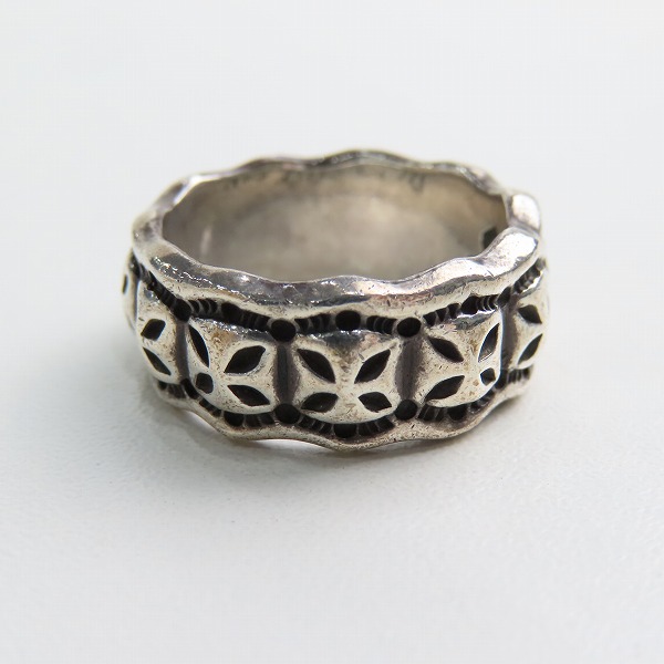 実際に弊社で買取させて頂いたBWL/Bill Wall Leather/ビルウォールレザー ミニクロスリング/19号の画像 1枚目