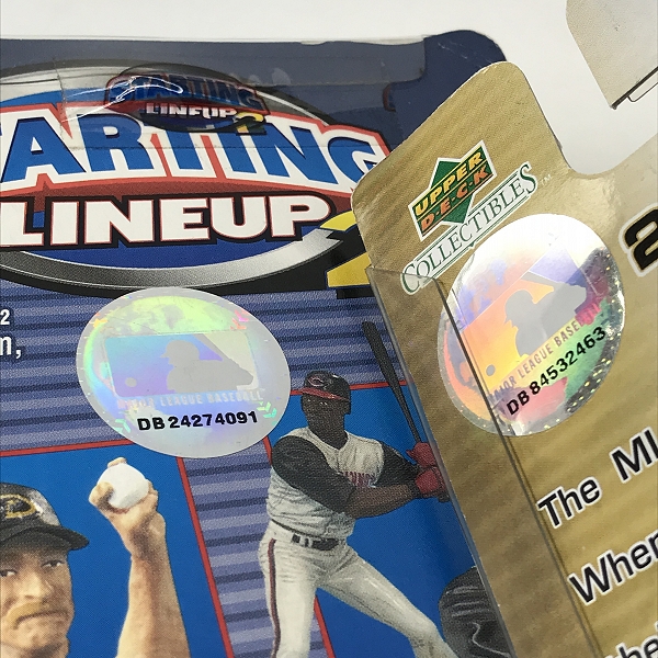 実際に弊社で買取させて頂いた【未開封】ハズブロ/アッパーデック トロイグロース/パットバレル ボブルヘッドフィギュア/カード付き 2点セットの画像 4枚目