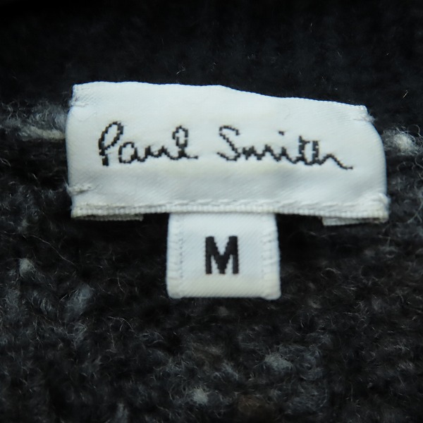 実際に弊社で買取させて頂いたPaul Smith/ポールスミス ウール カシミヤ混 タートルネック ニット MK.283244 /Mの画像 2枚目