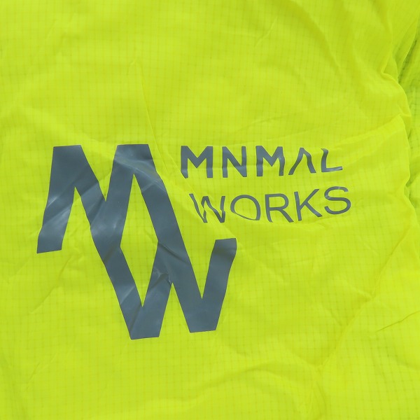 実際に弊社で買取させて頂いた【未使用】MINIMAL WORKS/ミニマルワークス CHAMELEON 350/シュラフ/寝袋 ライム MGSL-CL351-GO0LIの画像 2枚目