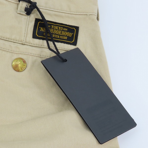 実際に弊社で買取させて頂いたNEIGHBORHOOD/ネイバーフッド KENDALL NARROW/C-PT チノパン 172arnh-ptm04/Sの画像 9枚目