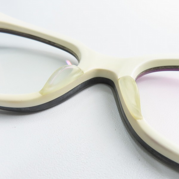 実際に弊社で買取させて頂いたEFFECTOR/エフェクター fuzz/ファズ ウェリントン型/メガネフレーム/アイウェア/度入りの画像 3枚目