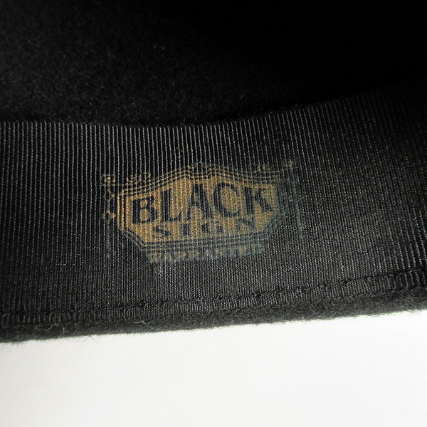 実際に弊社で買取させて頂いたBLACK SIGN×CA4LA/ブラックサイン×カシラ BS DardyHat ウール ハット /Lの画像 6枚目