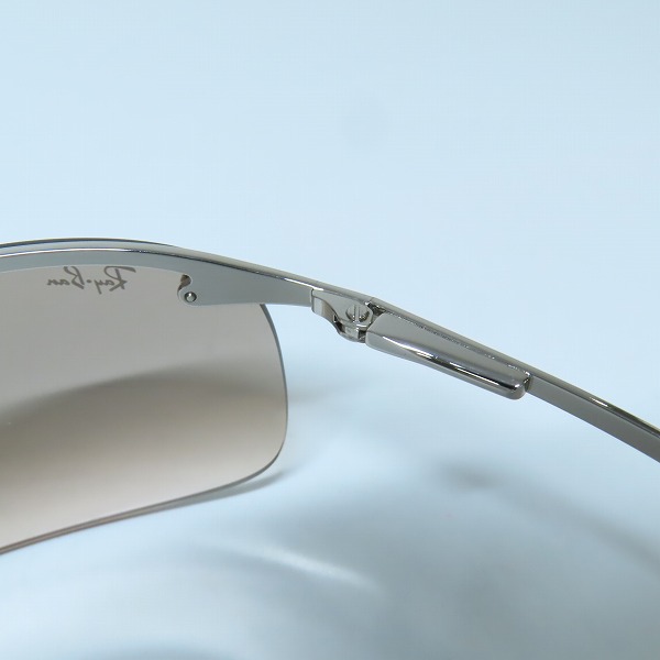 実際に弊社で買取させて頂いたRay-Ban/レイバン TOP BAR/トップバー サングラス 偏光レンズ RB3183の画像 4枚目