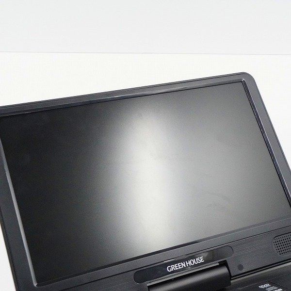 実際に弊社で買取させて頂いたGREEN HOUSE/グリーンハウス 11N2PBD GH-ECPBD11B -BK 2024年製 ポータブルブルーレイプレーヤー 動作確認済みの画像 4枚目
