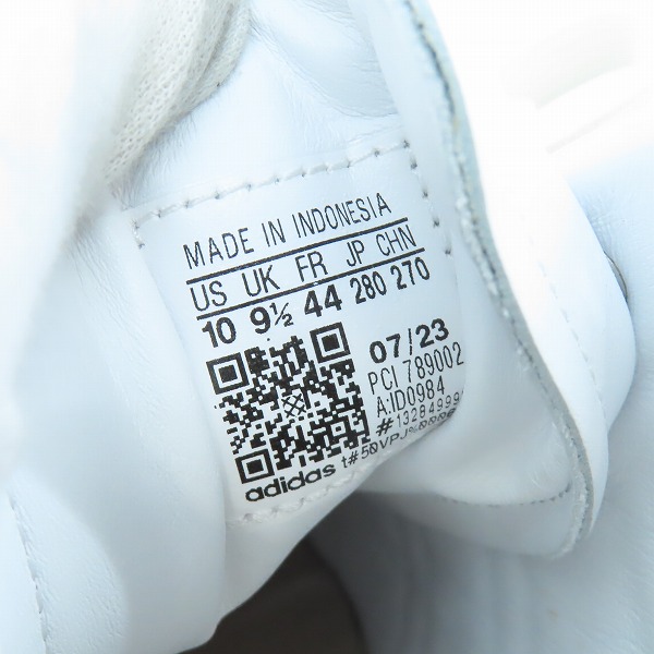 実際に弊社で買取させて頂いた【未使用】adidas/アディダス SUPERSTAR LUX TML/スーパースター ラックス トゥモローランド ID0984/28.0の画像 5枚目