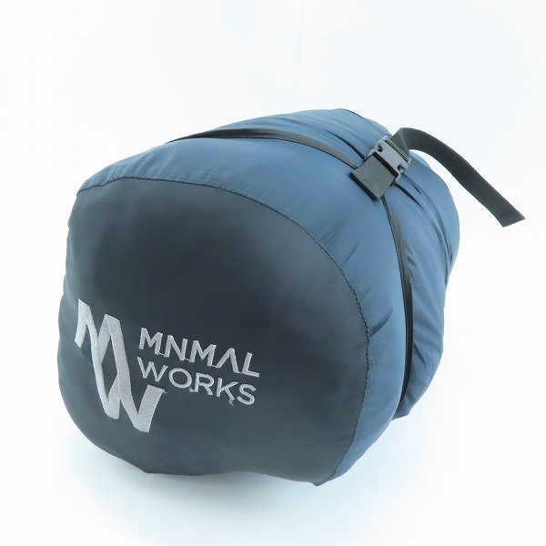 実際に弊社で買取させて頂いたMINIMAL WORKS/ミニマルワークス CHAMELEON 500/シュラフ/寝袋 ネイビー MGSL-CL501-GO0の画像 8枚目