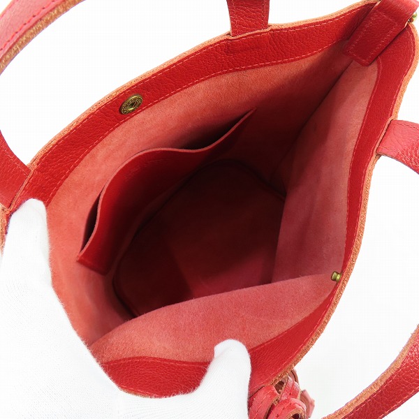 実際に弊社で買取させて頂いたIL BISONTE/イルビゾンテ 2WAY ショルダーバッグ/ハンドバッグ SESB0011977の画像 3枚目