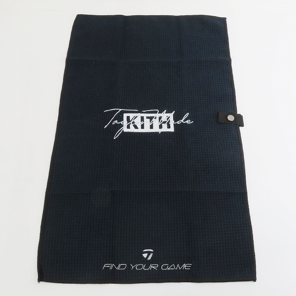 実際に弊社で買取させて頂いた【未使用】Kith×TaylorMade/キス×テーラーメイド Cart Towel カートタオル BLACK