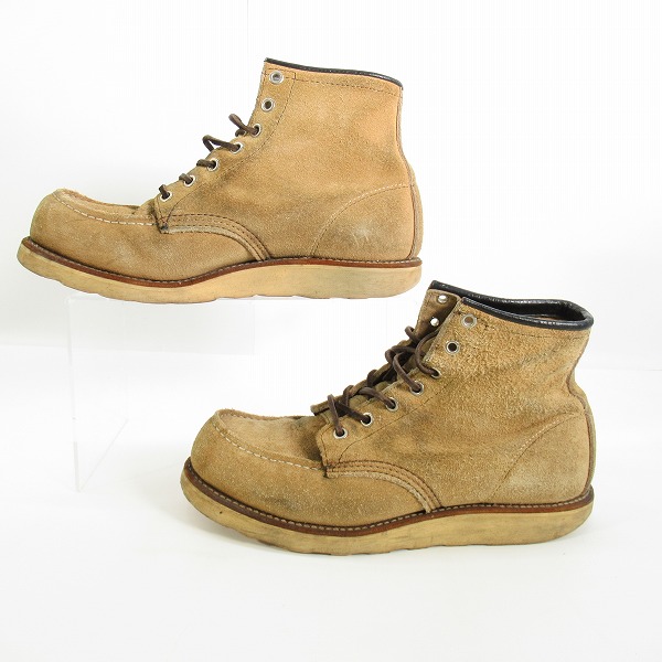 実際に弊社で買取させて頂いたRED WING/レッドウイング 犬タグ スウェード アイリッシュセッター 08173/7.5Eの画像 3枚目