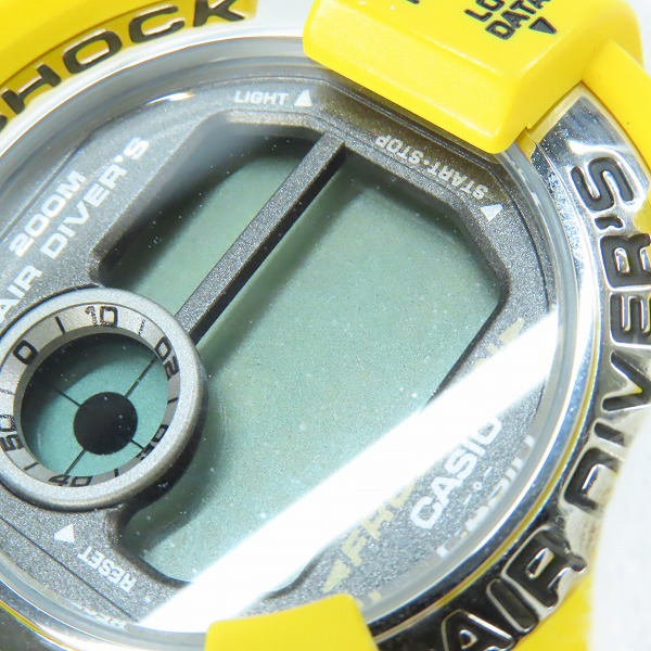 実際に弊社で買取させて頂いたG-SHOCK/Gショック FROGMAN/フロッグマン MEN IN YELLOW/メンインイエロー DW-8250Y-9T【動作未確認】の画像 4枚目