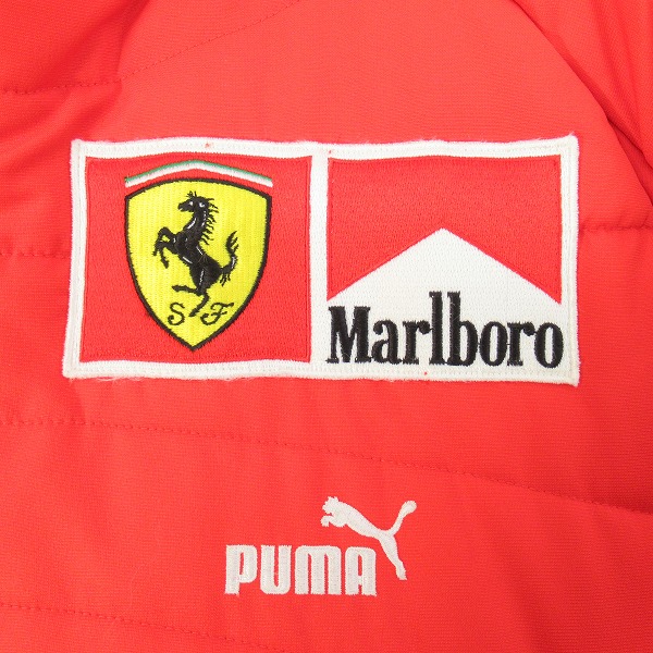 実際に弊社で買取させて頂いたpuma/プーマ フェラーリ Formula1/F1 ウィンタージャケット 601035 /Lの画像 6枚目