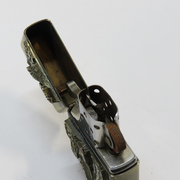 実際に弊社で買取させて頂いたZIPPO/ジッポー HARLEY-DAVIDSON/ハーレーダビッドソン THE AMERICAN LEGEND メタル貼り/1994年製の画像 4枚目