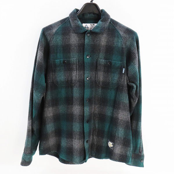 実際に弊社で買取させて頂いたCHALLENGER/チャレンジャー 長袖チェックシャツ CLGSH010-009/M