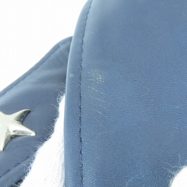 実際に弊社で買取させて頂いたSchott/ショット カウレザー/牛革 サマーワンスター ダブルライダースジャケット 7445 /36の画像 5枚目