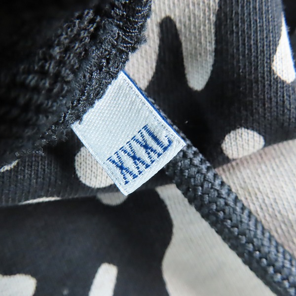 実際に弊社で買取させて頂いたMONCLER/モンクレール 総柄プルオーバー パーカー G10918G7C400/XXXLの画像 3枚目