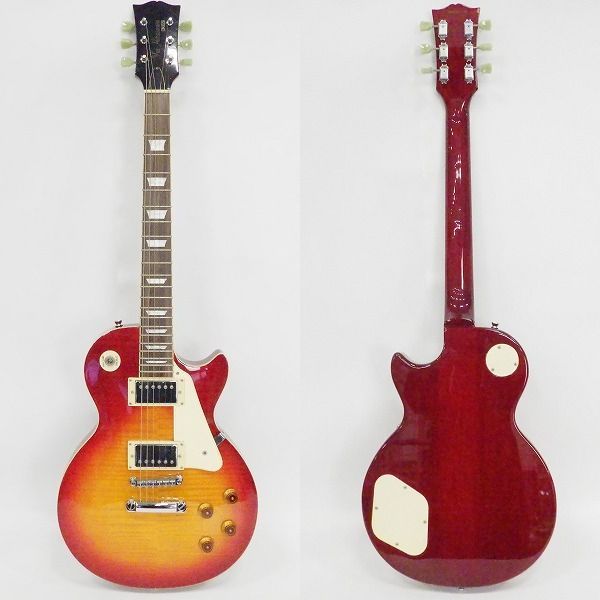 実際に弊社で買取させて頂いた★K-ON!/けいおん! オリジナルブランド KLP-yui model 平沢唯モデル レスポールスタンダードTypeエレキギター ケース付の画像 1枚目