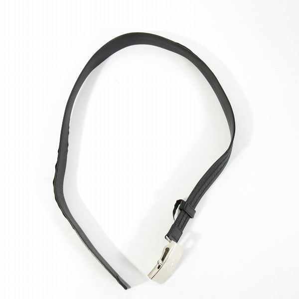 実際に弊社で買取させて頂いたPRADA/プラダ  ベルト/ロゴデザインバックルの画像 6枚目