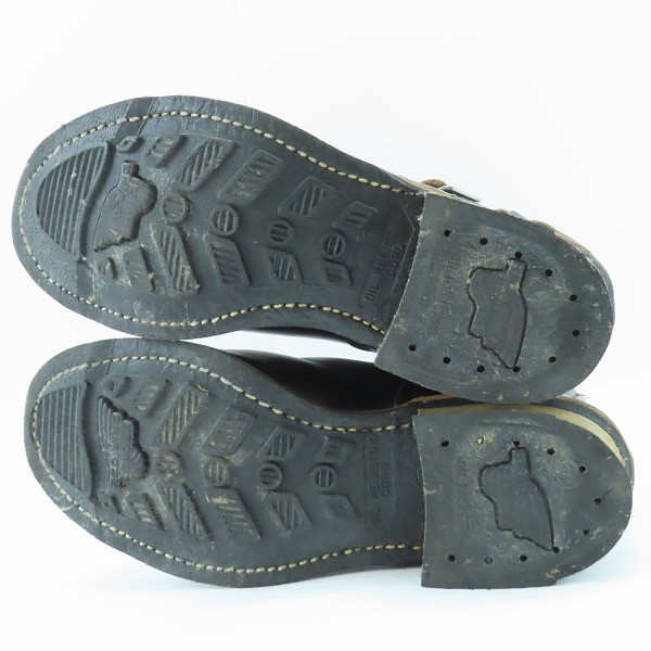 実際に弊社で買取させて頂いたRED WING/レッドウィング レザーエンジニアブーツ 2268 /6.5の画像 2枚目