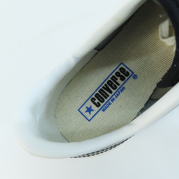 実際に弊社で買取させて頂いた【未使用】CONVERSE/コンバース ALL STAR MADE IN JAPAN/オールスター 日本製 ローカットスニーカー/8.5の画像 4枚目