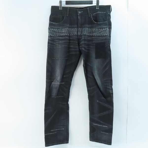 実際に弊社で買取させて頂いたNEIGHBORHOOD/ネイバーフッド 22AW BI SAVAGE DENIM SKINNY PT.CO サベージ デニム スキニー パンツ 222XBNH-PTM10/L