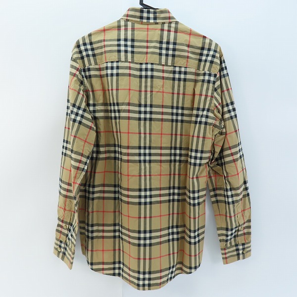 実際に弊社で買取させて頂いたBURBERRY LONDON ENGLAND/バーバリーロンドンイングランド チェックシャツ 8020863/Mの画像 1枚目