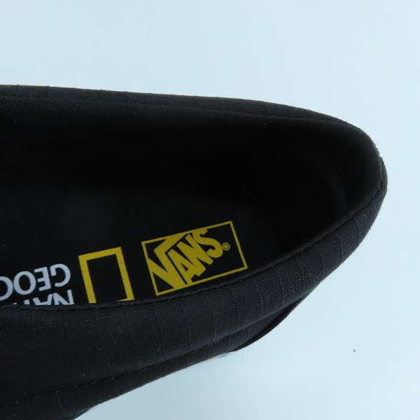 実際に弊社で買取させて頂いた【未使用】 VANS/バンズ NATIONAL GEOGRAPHIC クラシックスリッポン VN0A4U38WT3/28.5の画像 4枚目