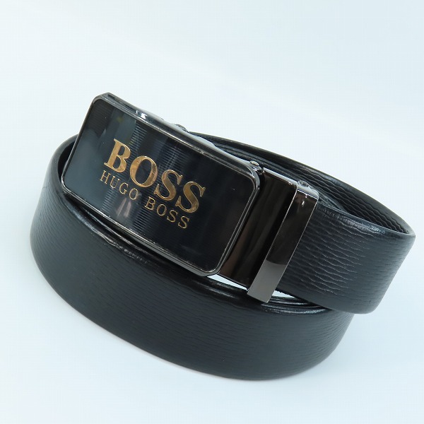 実際に弊社で買取させて頂いたHUGO BOSS/ヒューゴボス ベルト レザー/革 ブラック 