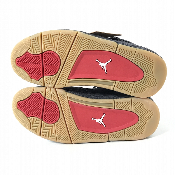 実際に弊社で買取させて頂いた【未使用】NIKE×LEVIS/ナイキ×リーバイス AIR JORDAN 4 RETRO NRG/エアジョーダン 4 AO2571-001 /26の画像 2枚目