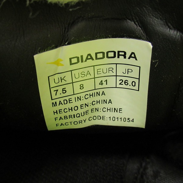 実際に弊社で買取させて頂いたDIADORA/ディアドラ BRASIL K-PLUS LPU J/スパイクシューズ/101.171693-01/26の画像 5枚目