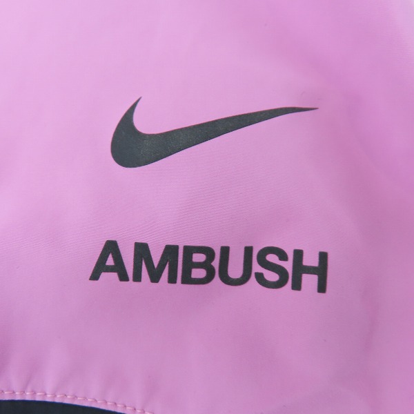 実際に弊社で買取させて頂いた【未使用】NIKE×AMBUSH/ナイキ×アンブッシュ Motorcycle Jacket バイカージャケット CW8000-693/XXLの画像 3枚目