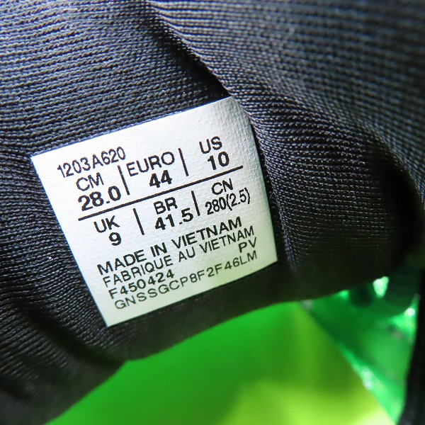 実際に弊社で買取させて頂いた【未使用】asics × Field Trip Recordings/アシックス×フィールドトリップレコーディングス GEL-KAYANO 14 1203A620-300/28.0の画像 5枚目