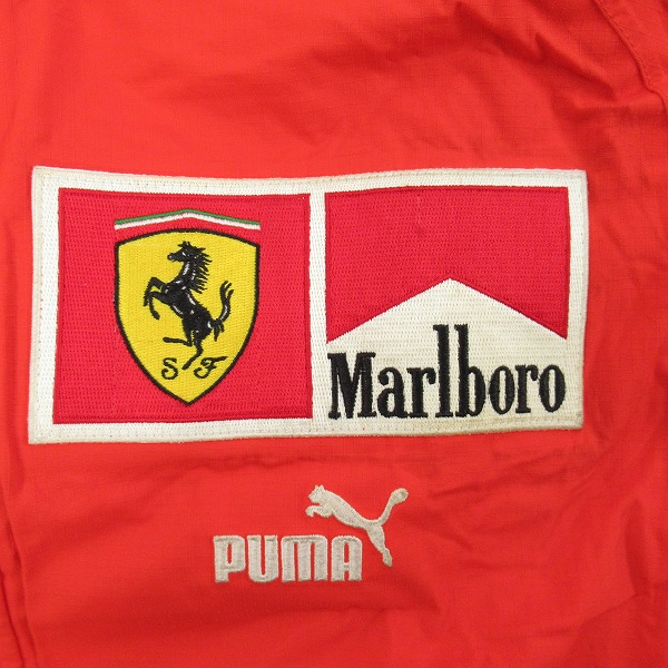 実際に弊社で買取させて頂いたPUMA/プーマ Ferrari/フェラーリー Formula1/F1 Racing ジャケット Mの画像 3枚目
