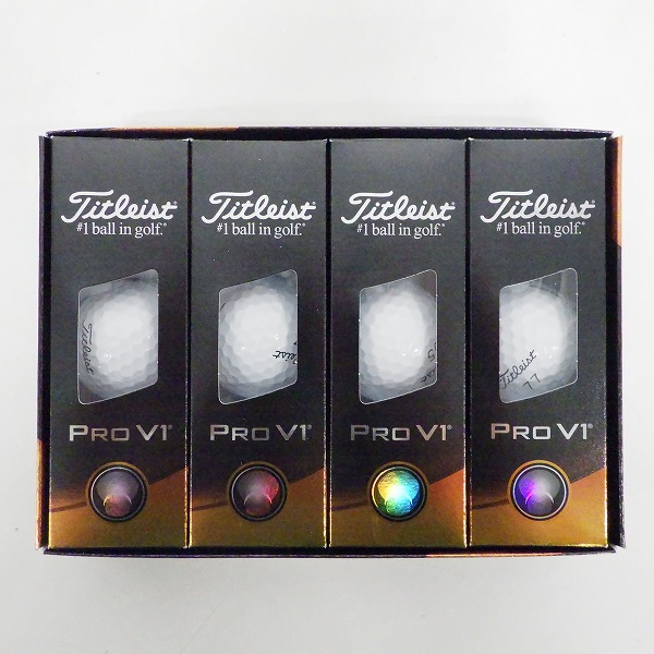実際に弊社で買取させて頂いた【未使用】Titleist/タイトリスト PRO V1 ゴルフボール ホワイト 1ダース