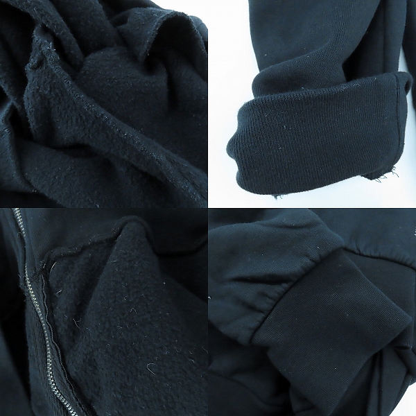 実際に弊社で買取させて頂いたHYDROGEN/ハイドロゲン スタッズ ジップアップ パーカー/スウェットパンツ セットアップ/XXLの画像 8枚目