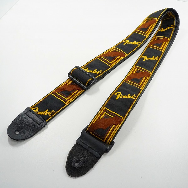実際に弊社で買取させて頂いたFender/フェンダー ギターストラップ ベースストラップ モノグラムの画像 1枚目