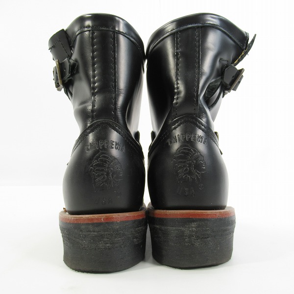 実際に弊社で買取させて頂いたCHIPPEWA/チペワ コードバン ショートエンジニアブーツ 99951/9.5Eの画像 1枚目