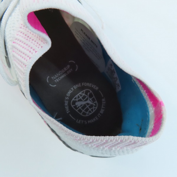 実際に弊社で買取させて頂いた【未使用】PUMA/プーマ Future 7 Ultimate/フューチャー アルティメット HG/AG 107702-01/24.5の画像 4枚目