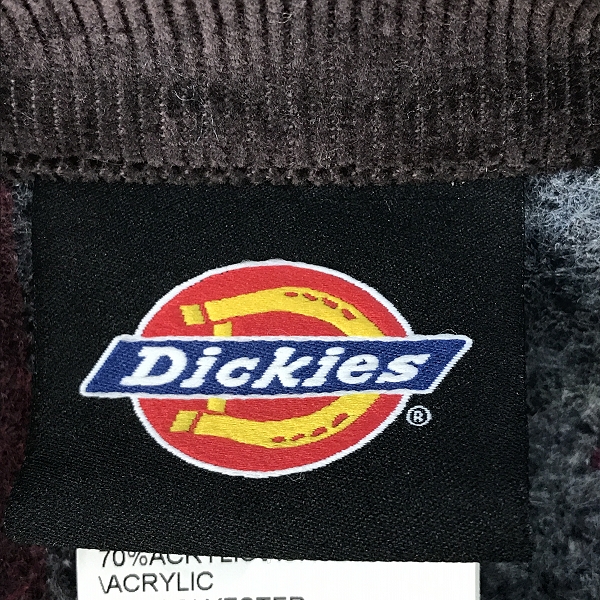 実際に弊社で買取させて頂いたDickies/ディッキーズ 襟コーデュロイ ダックジャケット/XXLの画像 2枚目