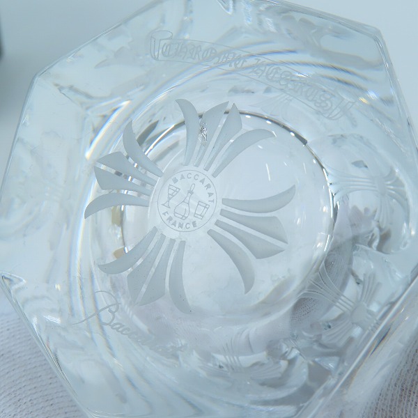 実際に弊社で買取させて頂いたCHROME HEARTS×Baccarat/クロムハーツ×バカラ クロス オールドファッショングラスの画像 6枚目