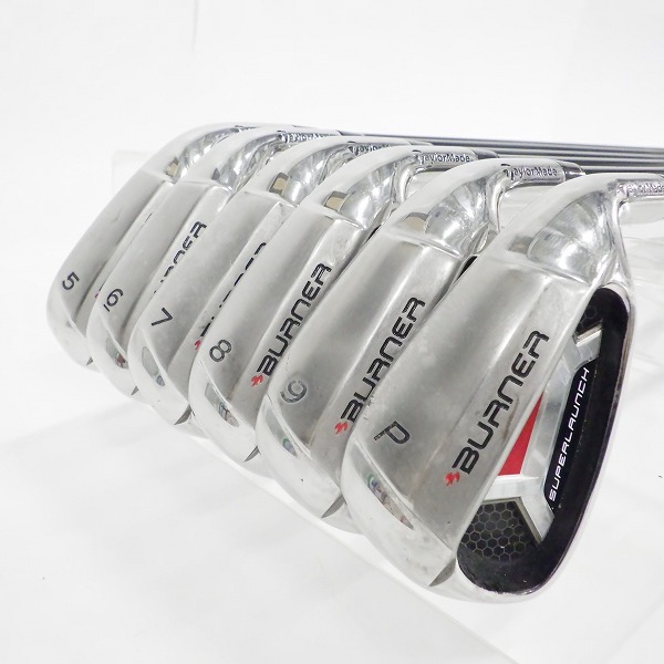 実際に弊社で買取させて頂いたTaylorMade/テーラーメイド BURNER SUPER LAUNCH/バーナー スーパーローンチ アイアン #5～9,Pw FUBUKI 50 FLEX:R
