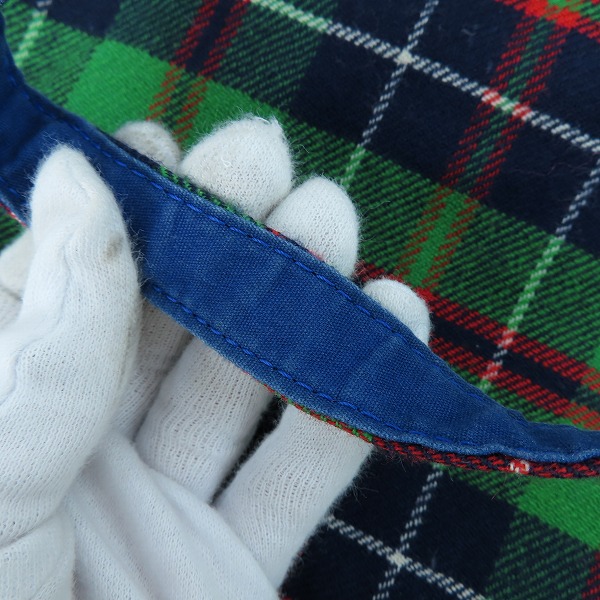 実際に弊社で買取させて頂いたHEAD PORTER/ヘッドポーター トートバック チェックの画像 6枚目