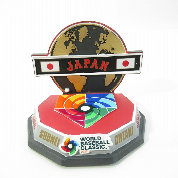 実際に弊社で買取させて頂いたFOCO PLAYER BOBBLE ボブルヘッド  WBC 2023 大谷翔平 投手 ビジターユニフォーム 侍ジャパン 首振り フィギュアの画像 5枚目