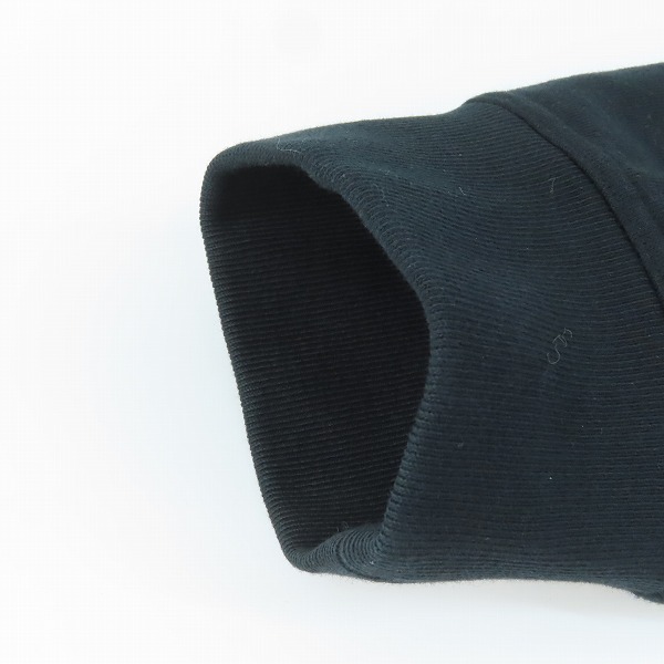 実際に弊社で買取させて頂いたHERMES/エルメス 19AW Ex-Libris Dragon エクスリブリス ドラゴン ラムレザーパッチ プルオーバーフーディ パーカー XLの画像 7枚目